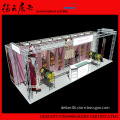 Personality Easy To Carry Shanghai Aluminum Booth For Apperal Company
